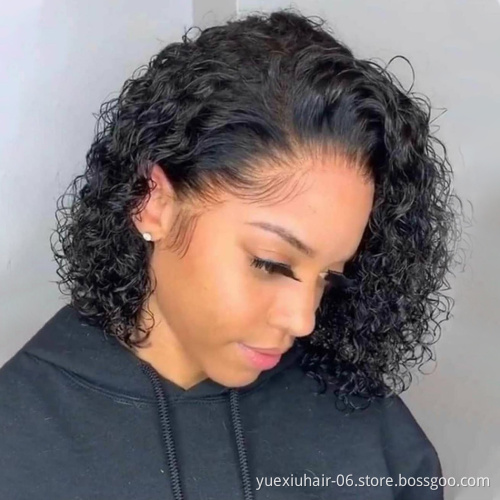 Bob Deep wave China Supplier Factory Wholesale Price Cuticle Aligned Raw Human Hair